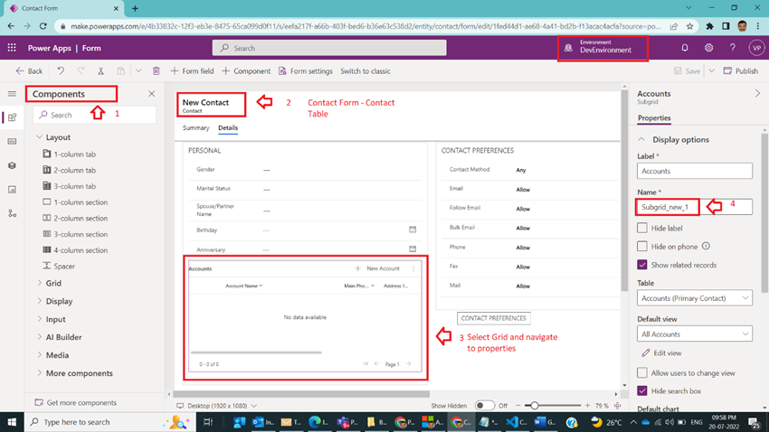 Get SubGird Record Count with Webresource in Dynamics CRM